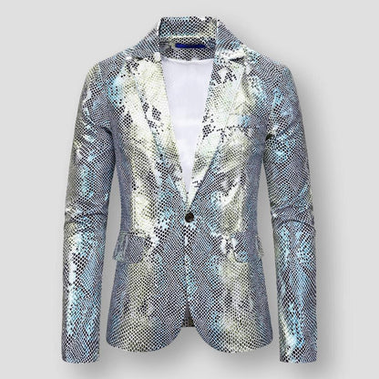 Moon Madrid Fish Scale Blazer