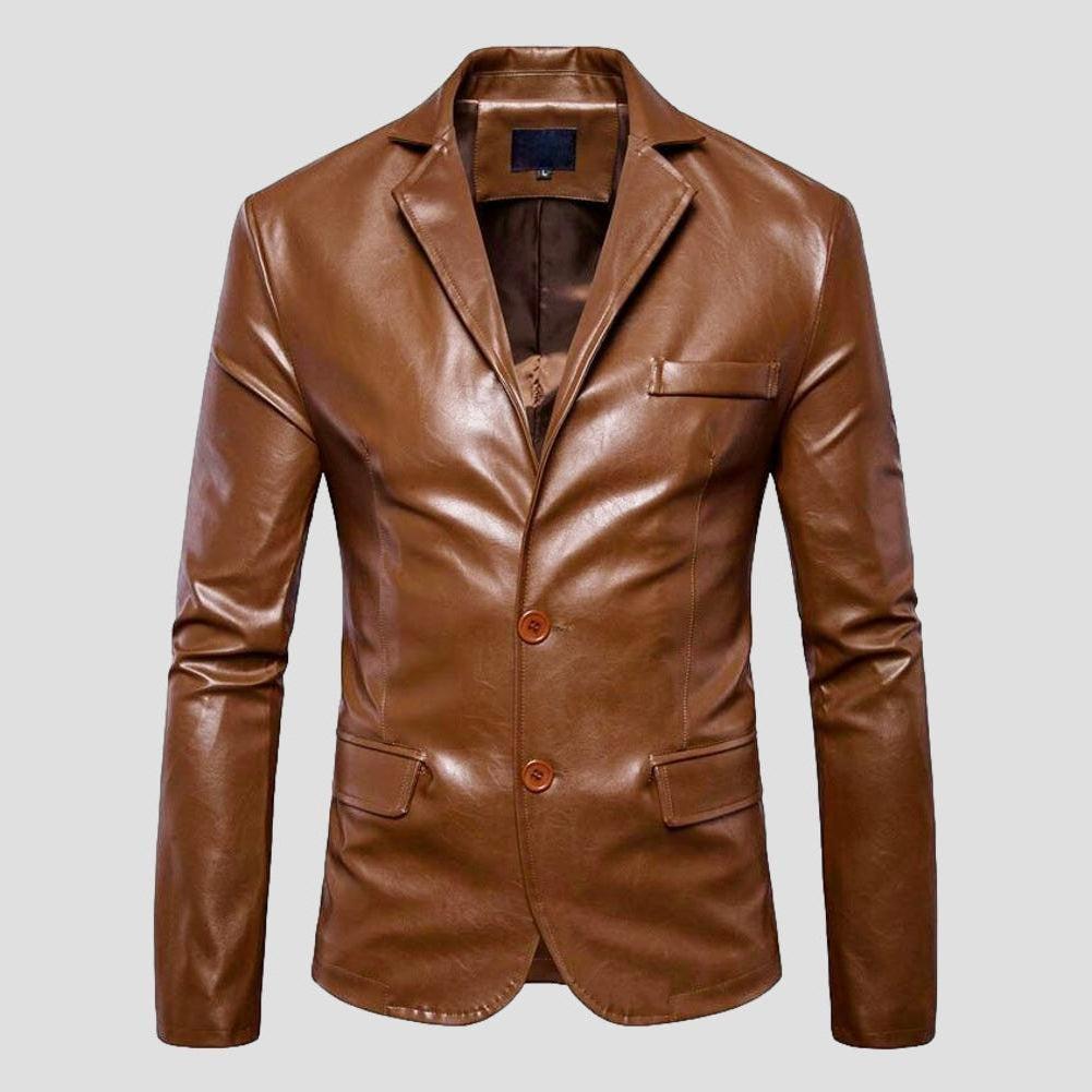 Moon Madrid Jones Leather Jacket