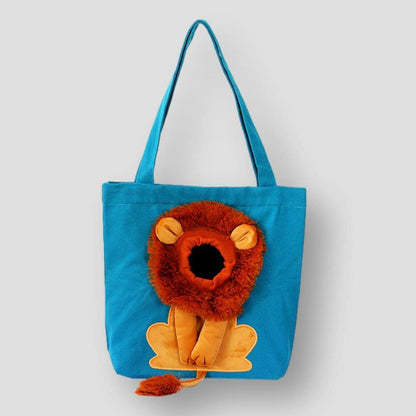 Moon Madrid Mesquite Lion Shaped Pet Bag