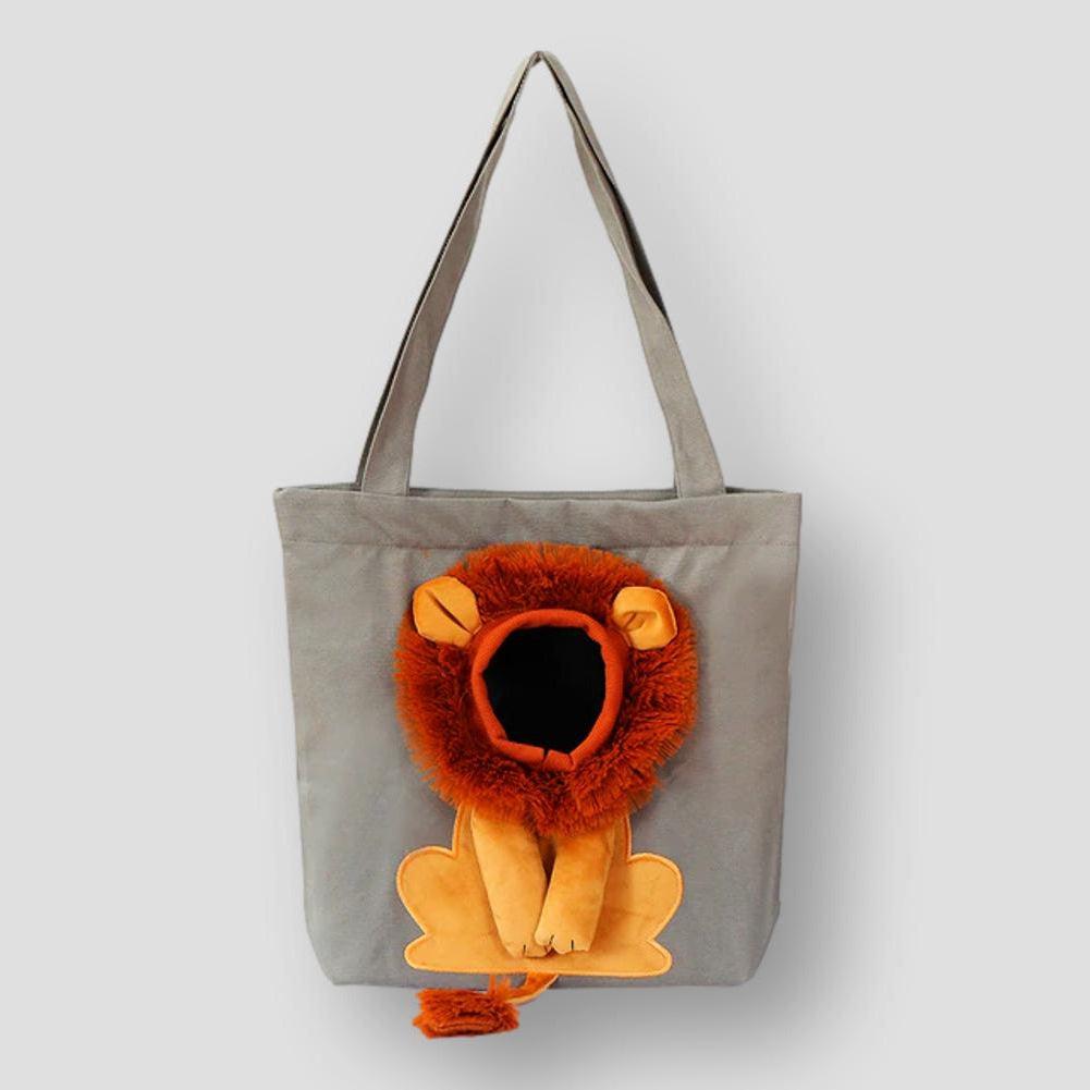 Moon Madrid Mesquite Lion Shaped Pet Bag