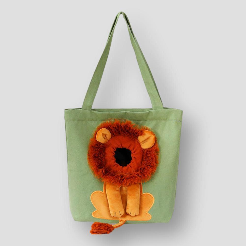 Moon Madrid Mesquite Lion Shaped Pet Bag