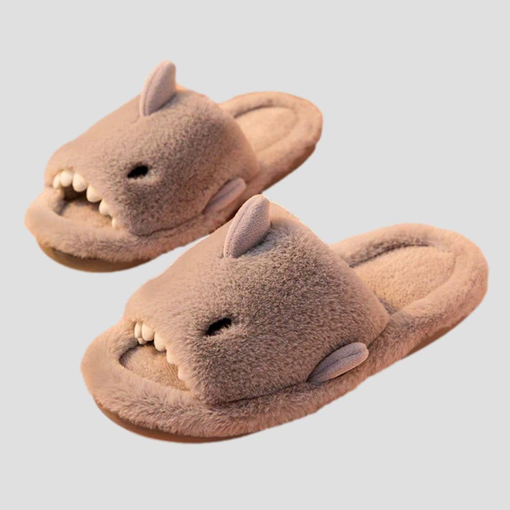 Moon Madrid Provo Cozy Shark Slippers