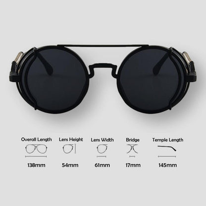 Saint Martin Brunson Round Sunglasses