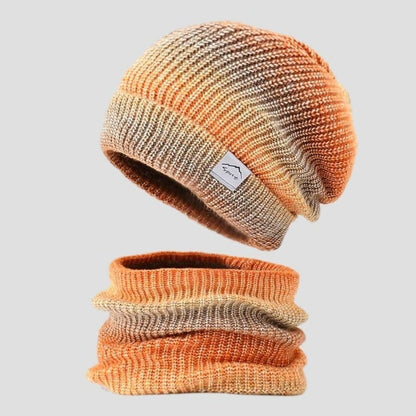 Saint Martin Davie Gradient Beanie Snood