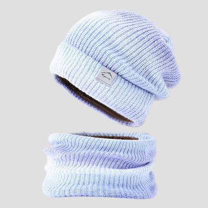 Saint Martin Davie Gradient Beanie Snood