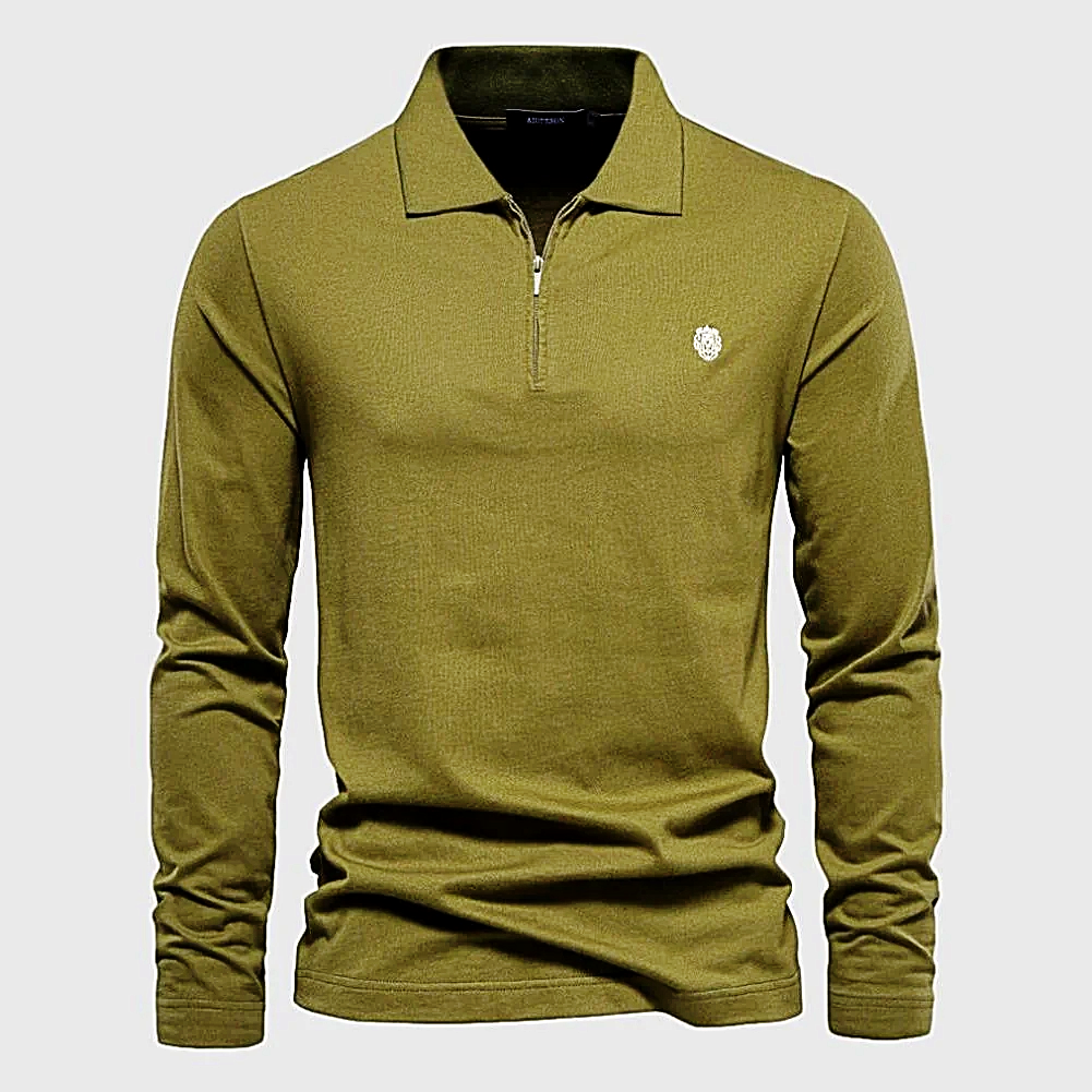 Saint Martin Glendale Long Sleeve Polo Shirt