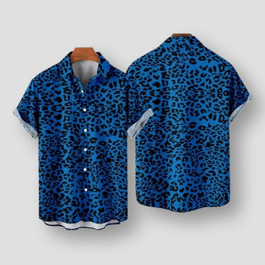 Saint Martin Reno Leopard Breeze Shirt