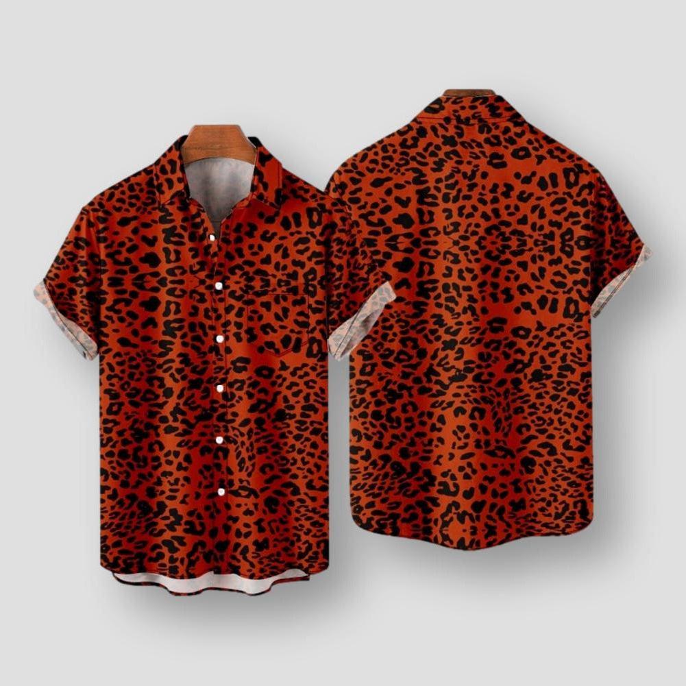 Saint Martin Reno Leopard Breeze Shirt