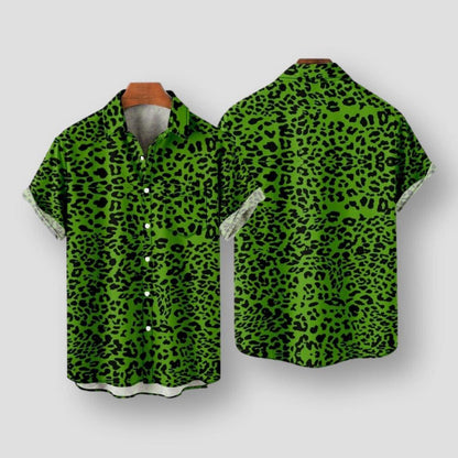 Saint Martin Reno Leopard Breeze Shirt