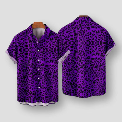 Saint Martin Reno Leopard Breeze Shirt