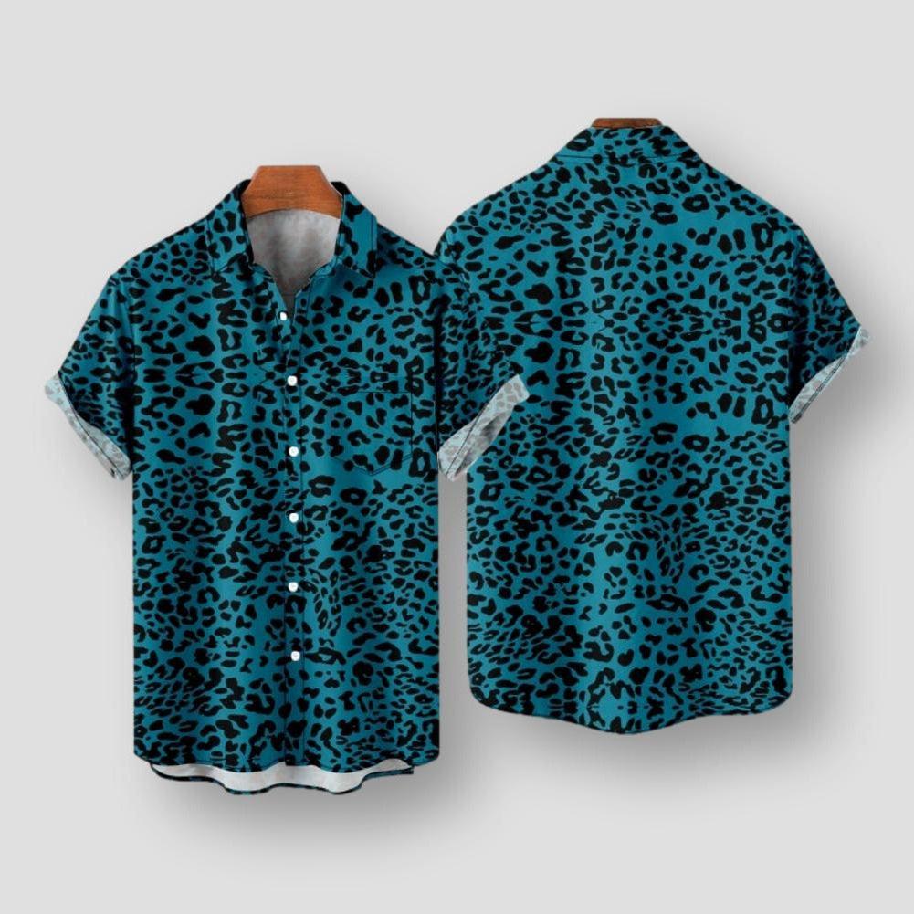 Saint Martin Reno Leopard Breeze Shirt