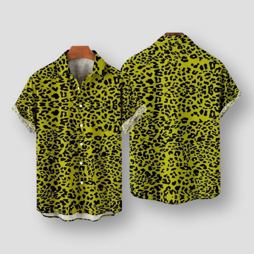 Saint Martin Reno Leopard Breeze Shirt