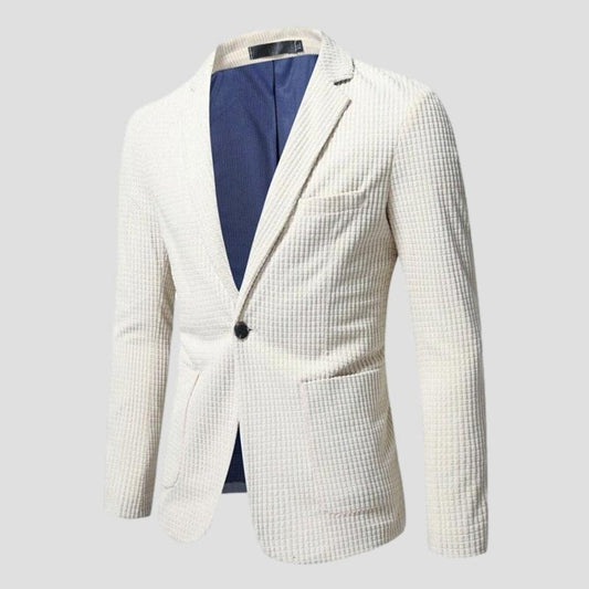 Sky Morris Clovis Waffle Blazer