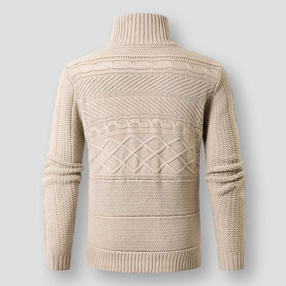 Sky Morris Gilmer Turtleneck Cardigan