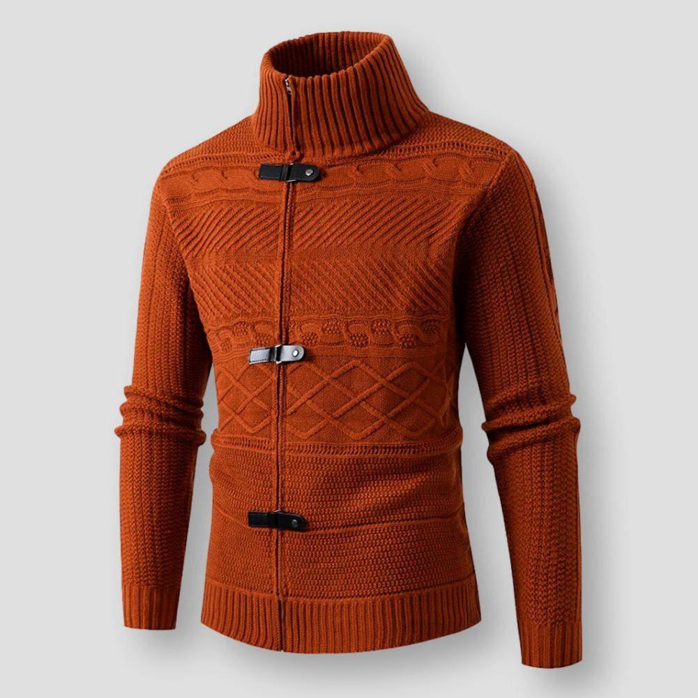 Sky Morris Gilmer Turtleneck Cardigan