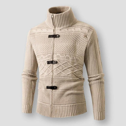 Sky Morris Gilmer Turtleneck Cardigan