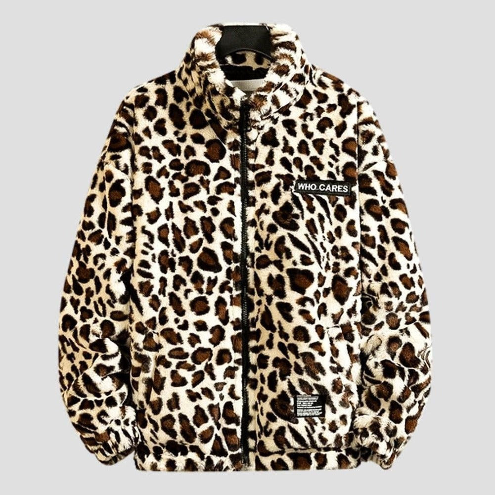 Sky Morris Leopard Padded Jacket