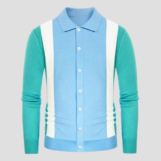 Sky Morris Odessa Knit Polo Shirt