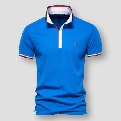 Sky Morris Ontario Zip-Up Polo Shirt