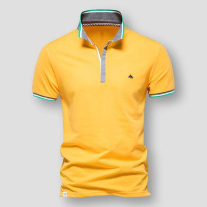 Sky Morris Ontario Zip-Up Polo Shirt