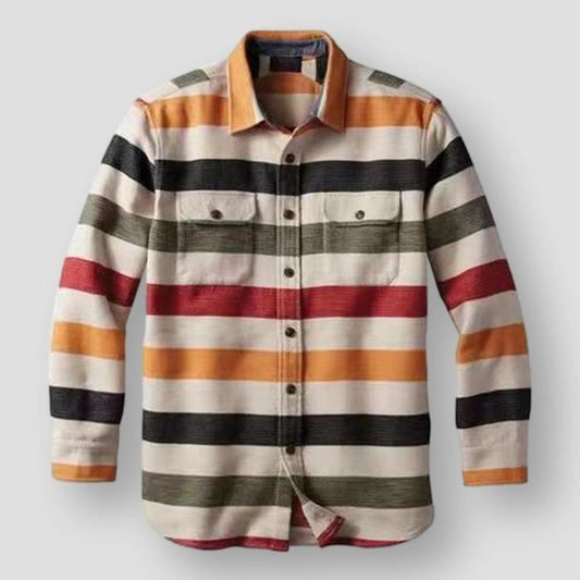 Sky Morris Richmond Striped Shirt