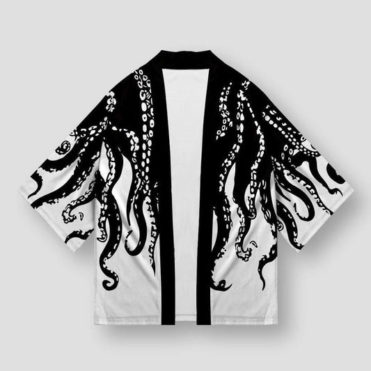 Sky Morris Graphic Octopus Kimono