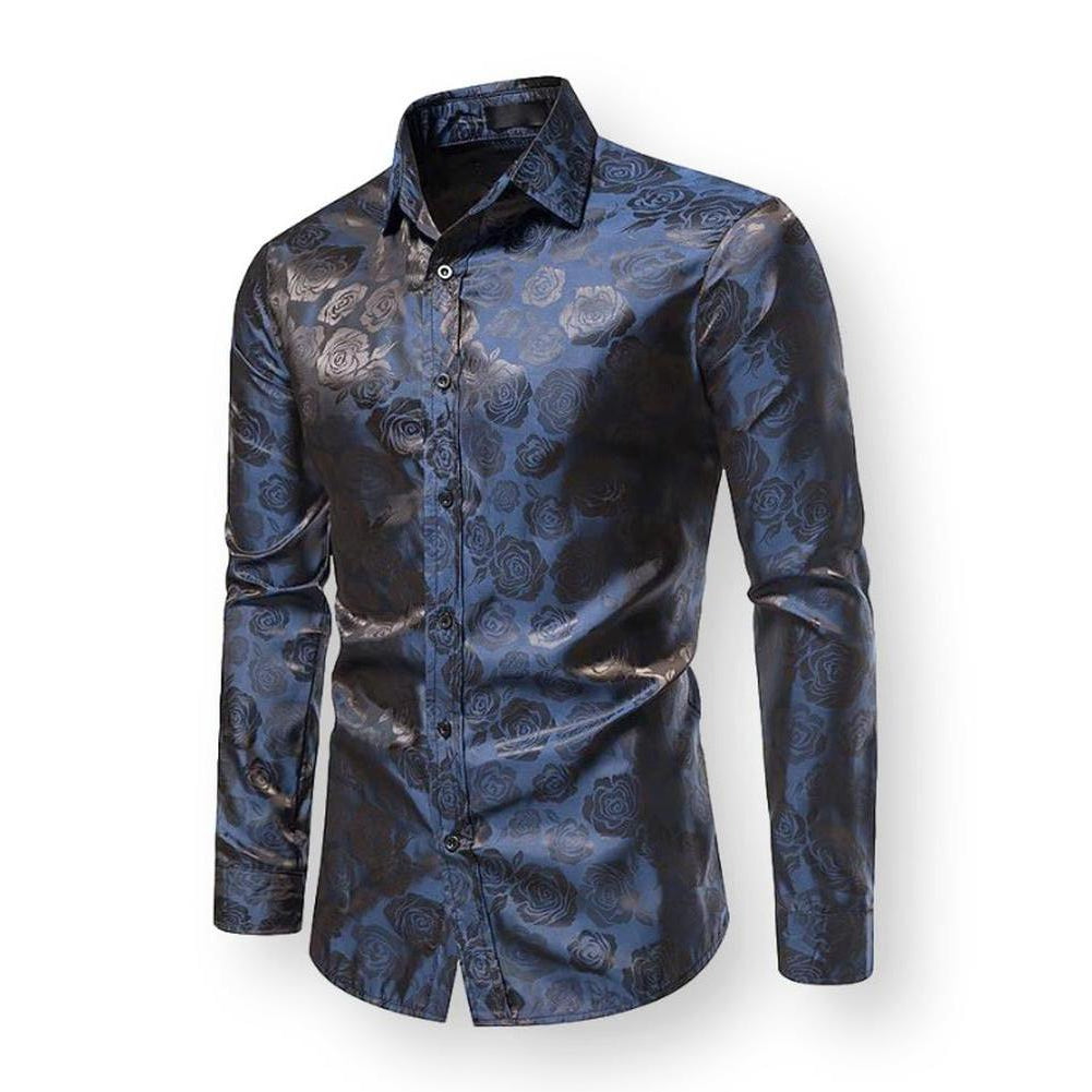 Moon Madrid Floral Slim Shirt