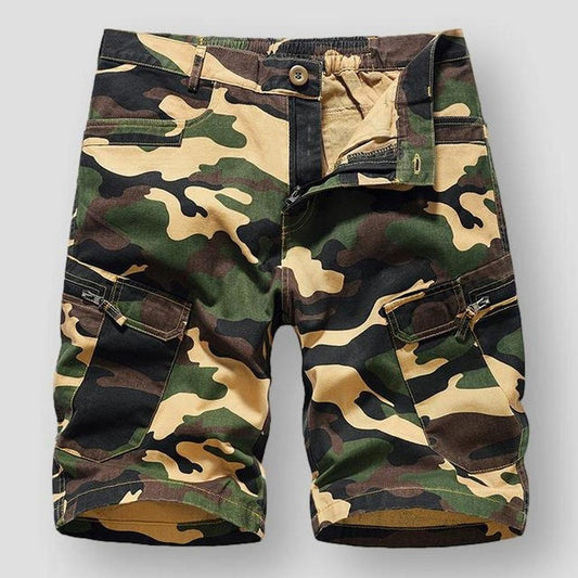 Saint Martin Camo Cargo Shorts