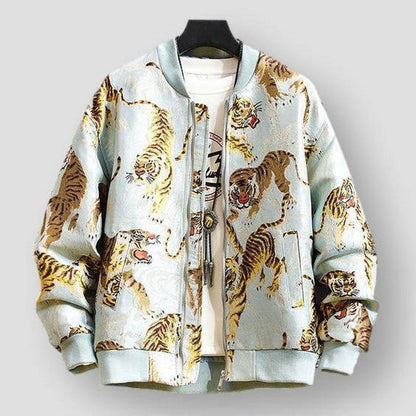 Saint Martin Graphic Embroidered Jacket