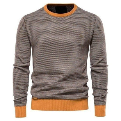 Sky Morris Textured Knitted Pullover