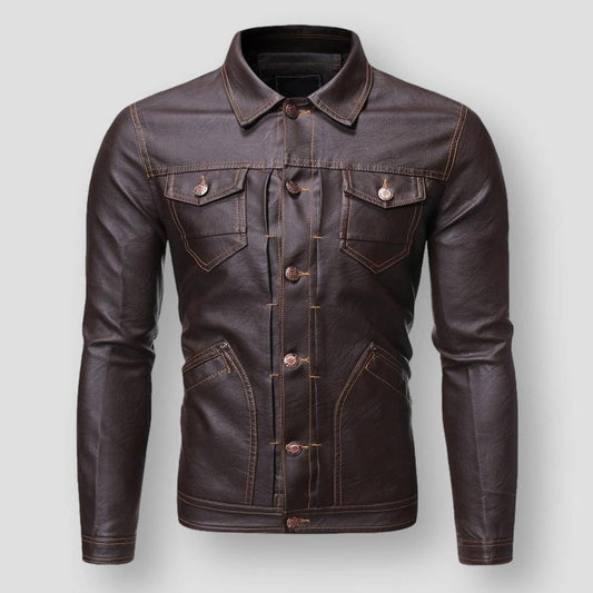 Sky Morris Chelan Leather Jacket