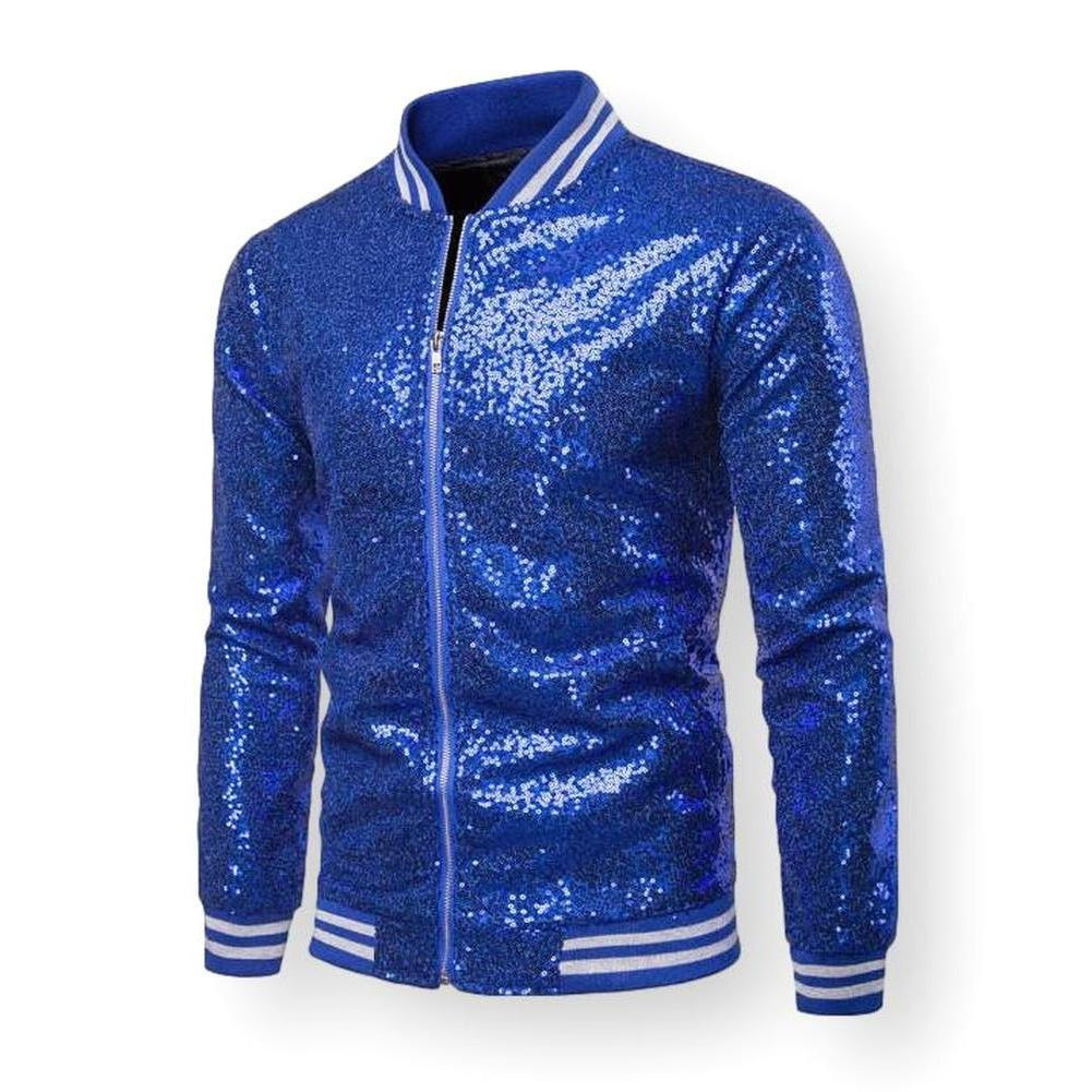 Sky Morris Sequin Glam Blazer