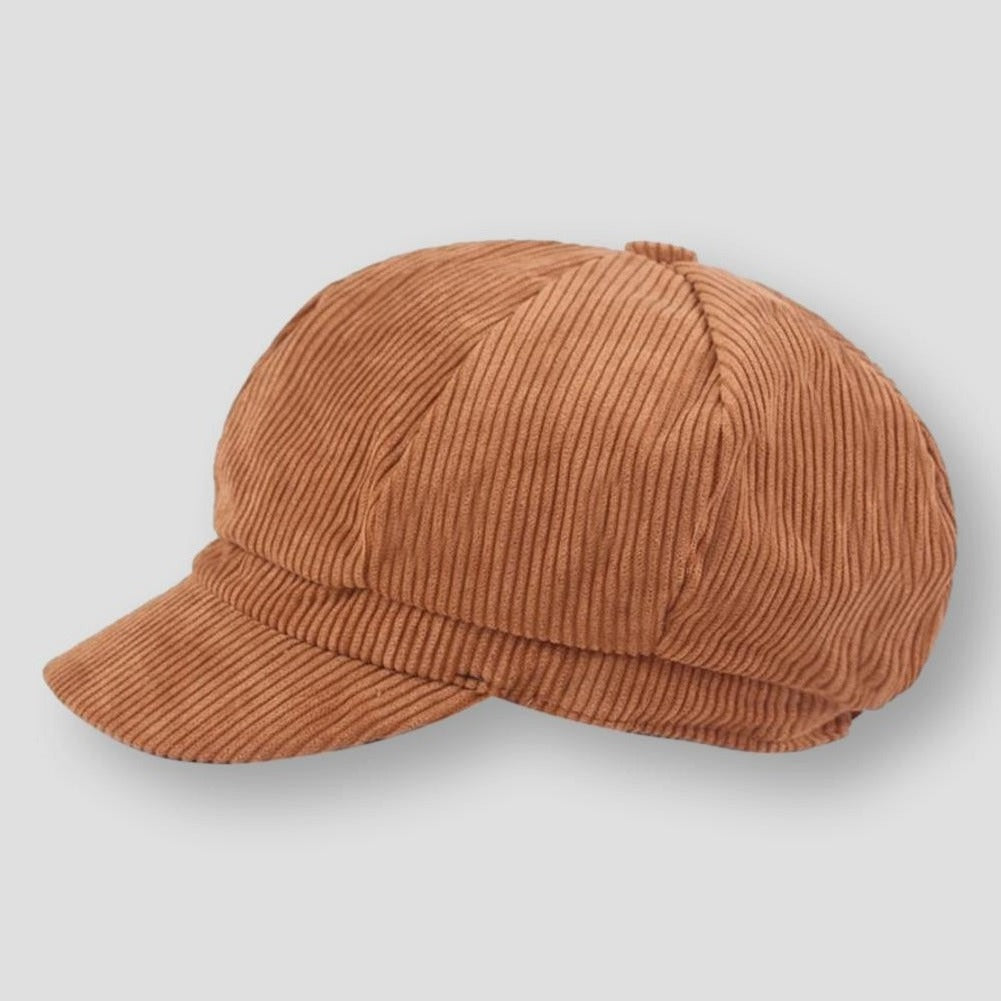 Sky Morris Corduroy Newsboy Cap