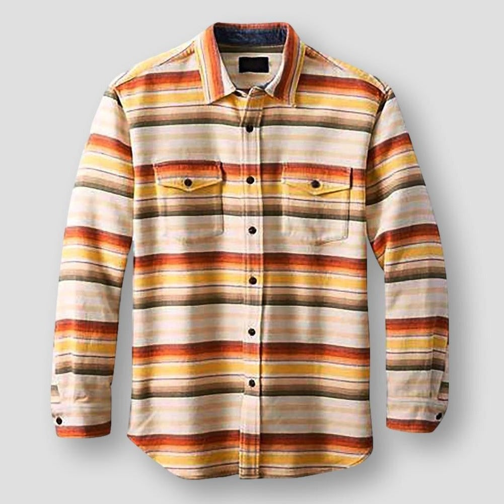 Sky Morris Boston Classic Striped Shirt