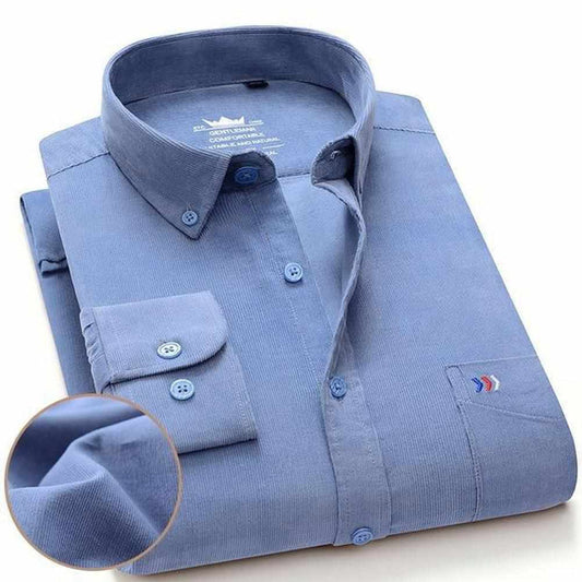 Night Madrid Casual Corduroy Shirt
