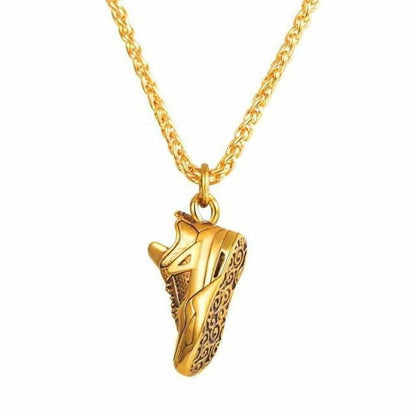 Sky Morris Running Shoe Pendant Necklace